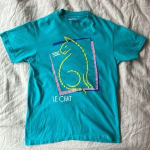 Le Chat vintage t-shirt